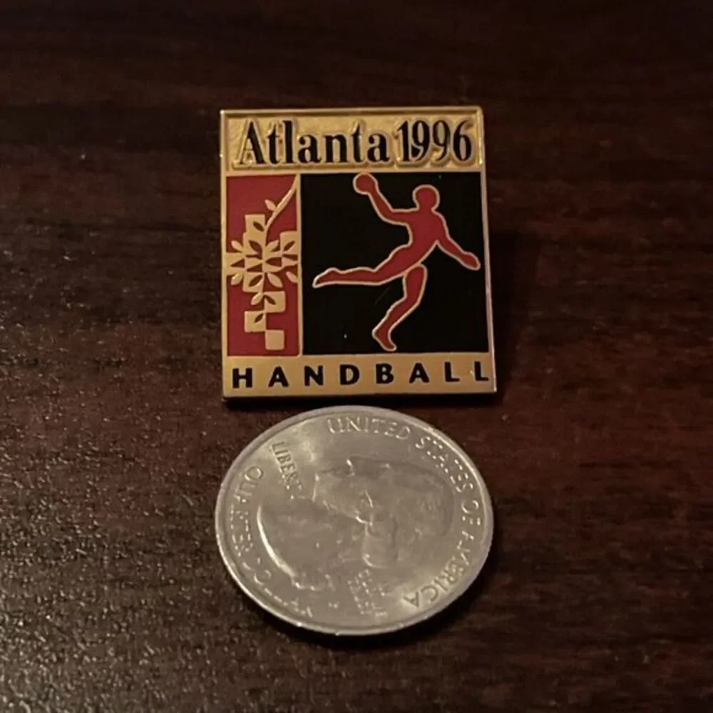 1996‎ Atlanta Olympics Handball Event Lapel Hat Pin
